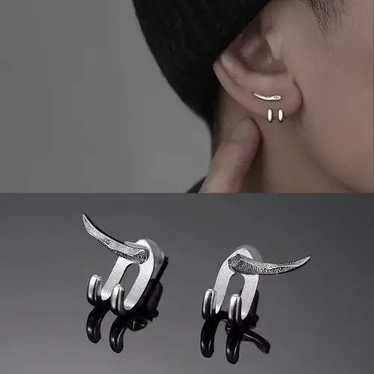 Diamond Earrings × Japanese Brand × Rare Charm Pu… - image 1