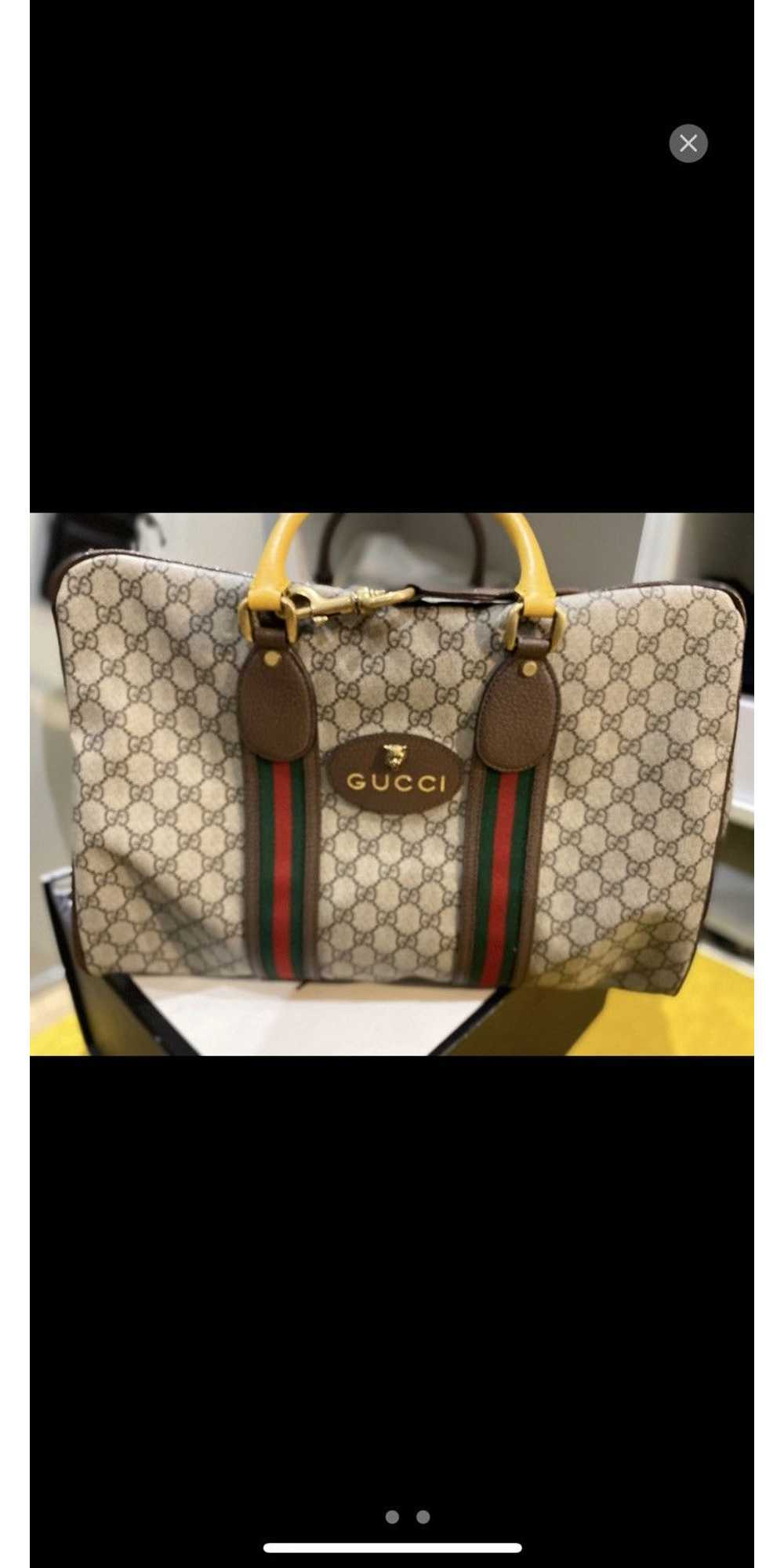 Gucci Rare Gucci Duffle Bag ++SOLD OUT - image 1