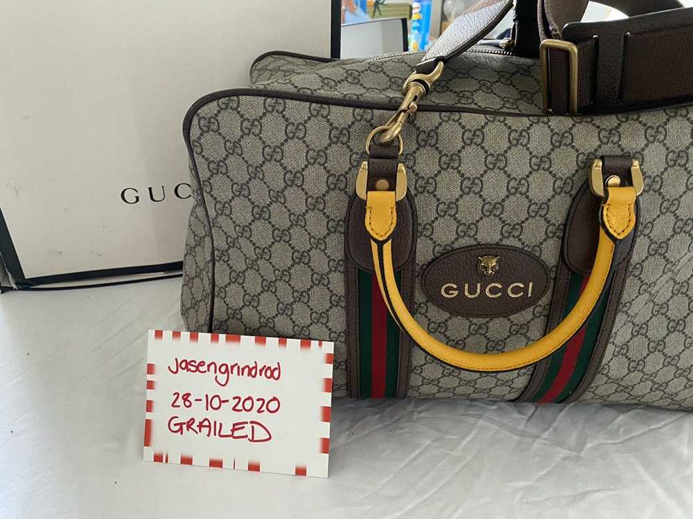 Gucci Rare Gucci Duffle Bag ++SOLD OUT - image 8