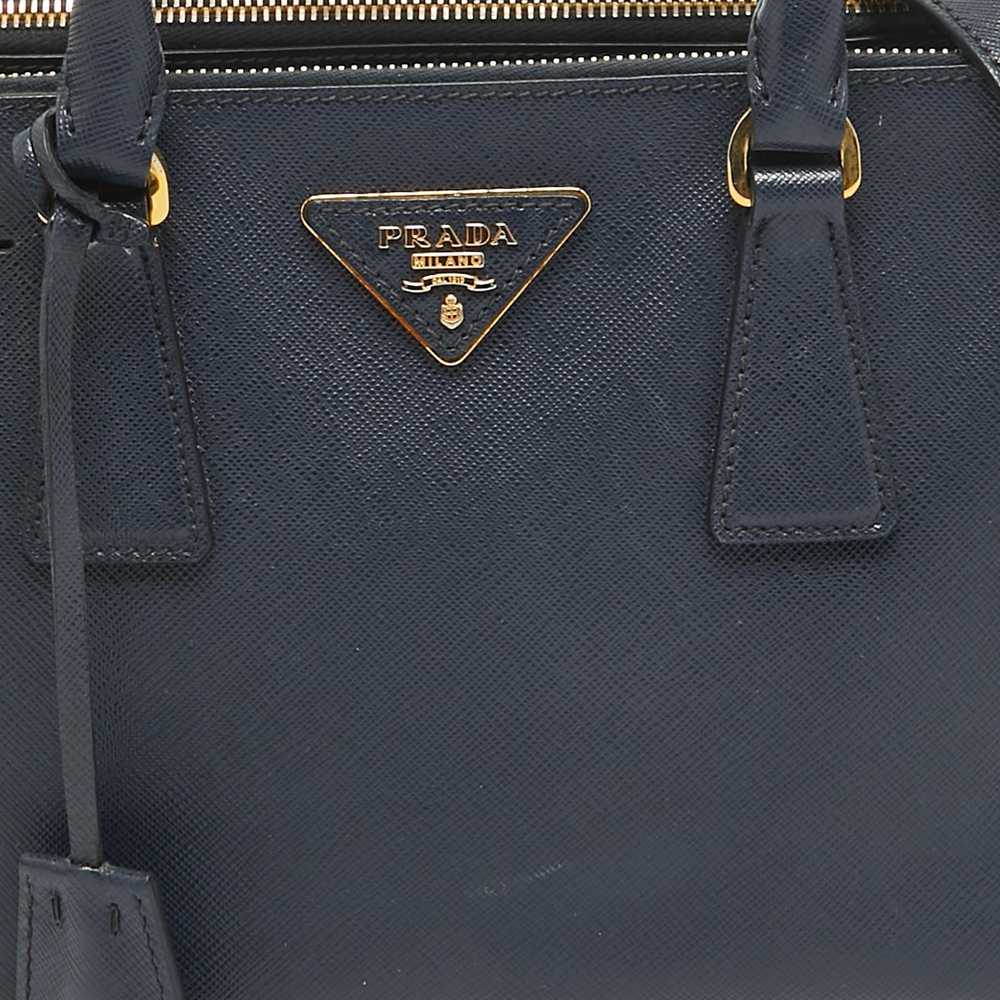 Prada PRADA Navy Blue Saffiano Lux Leather Small … - image 5