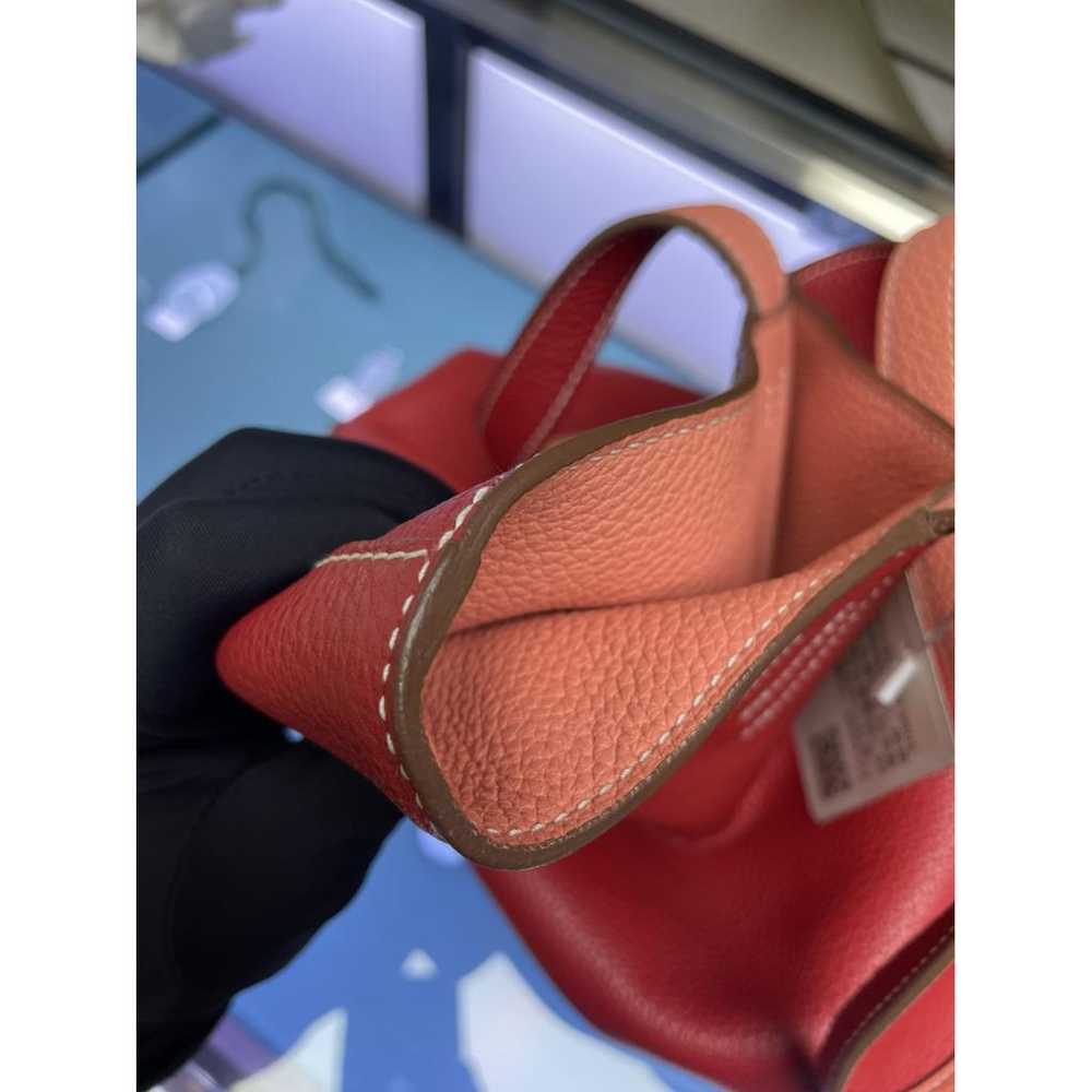 Hermès Double sens leather tote - image 6