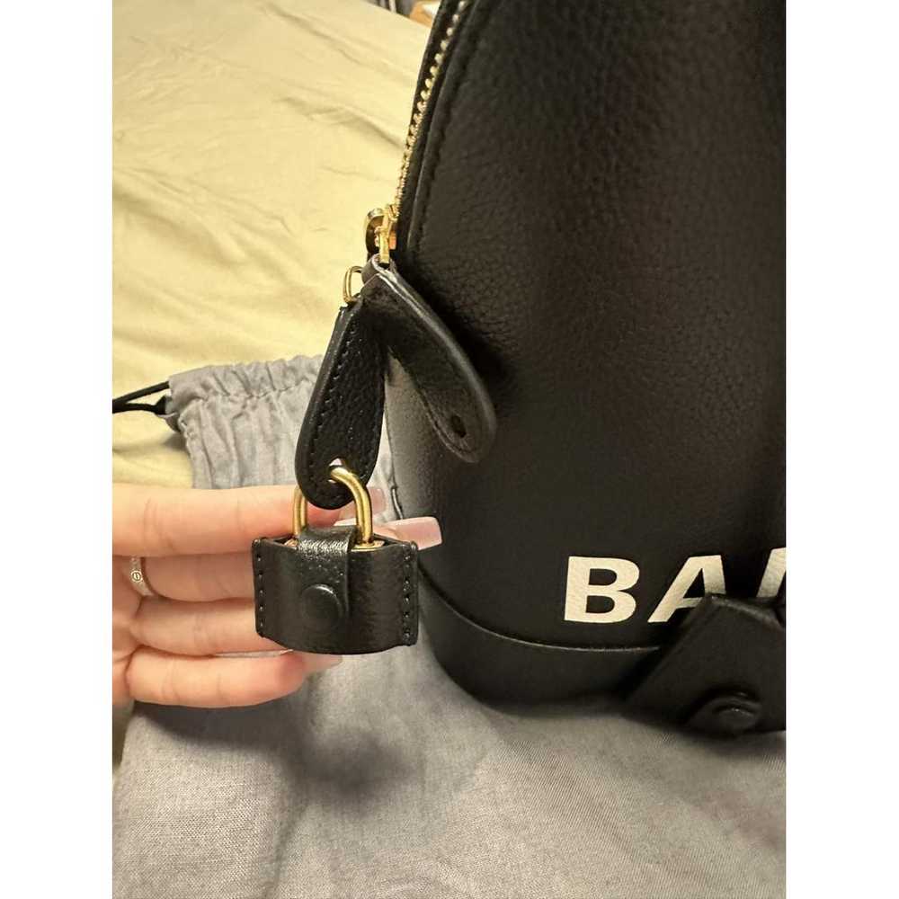 Balenciaga Ville Top Handle leather handbag - image 8