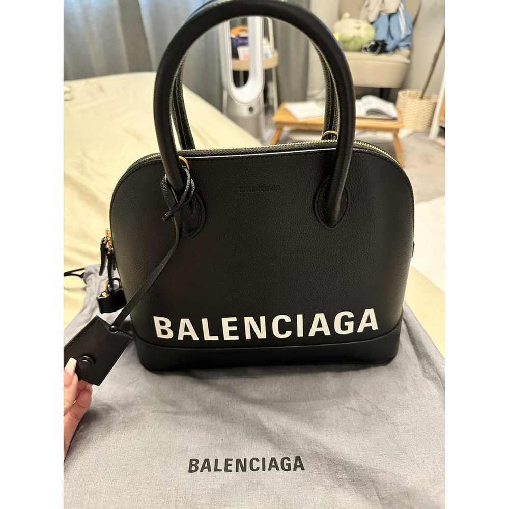 Balenciaga Ville Top Handle leather handbag - image 9