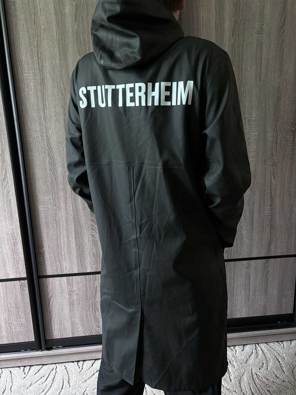 Stutterheim Stutterhaim Stockholm long print blac… - image 2