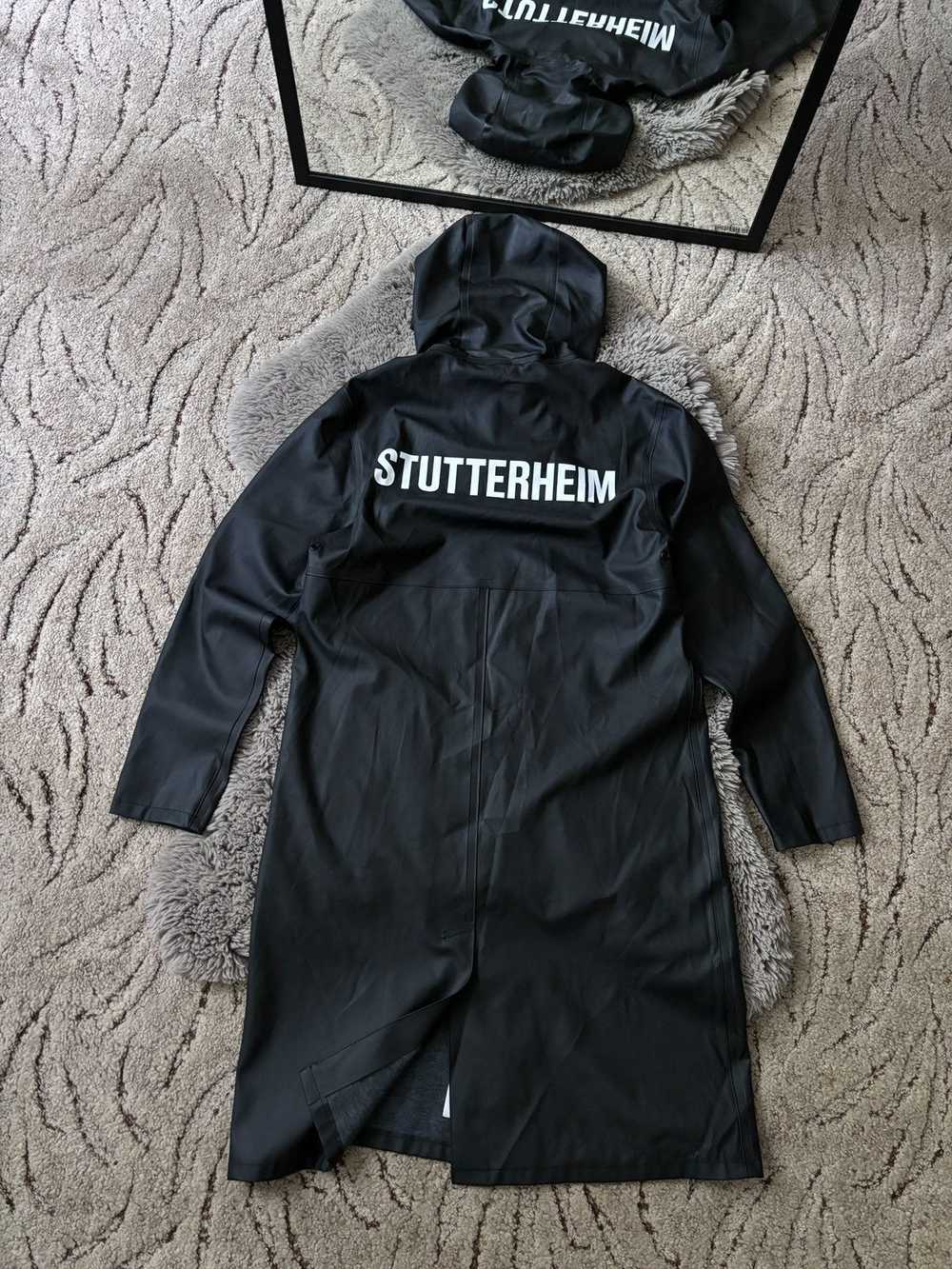 Stutterheim Stutterhaim Stockholm long print blac… - image 6