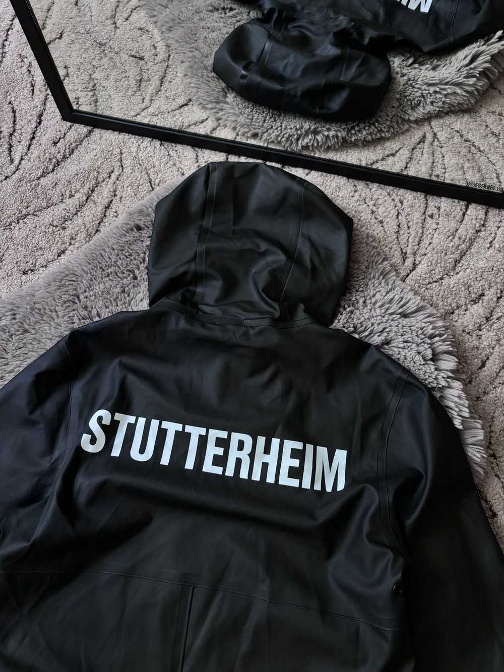 Stutterheim Stutterhaim Stockholm long print blac… - image 9