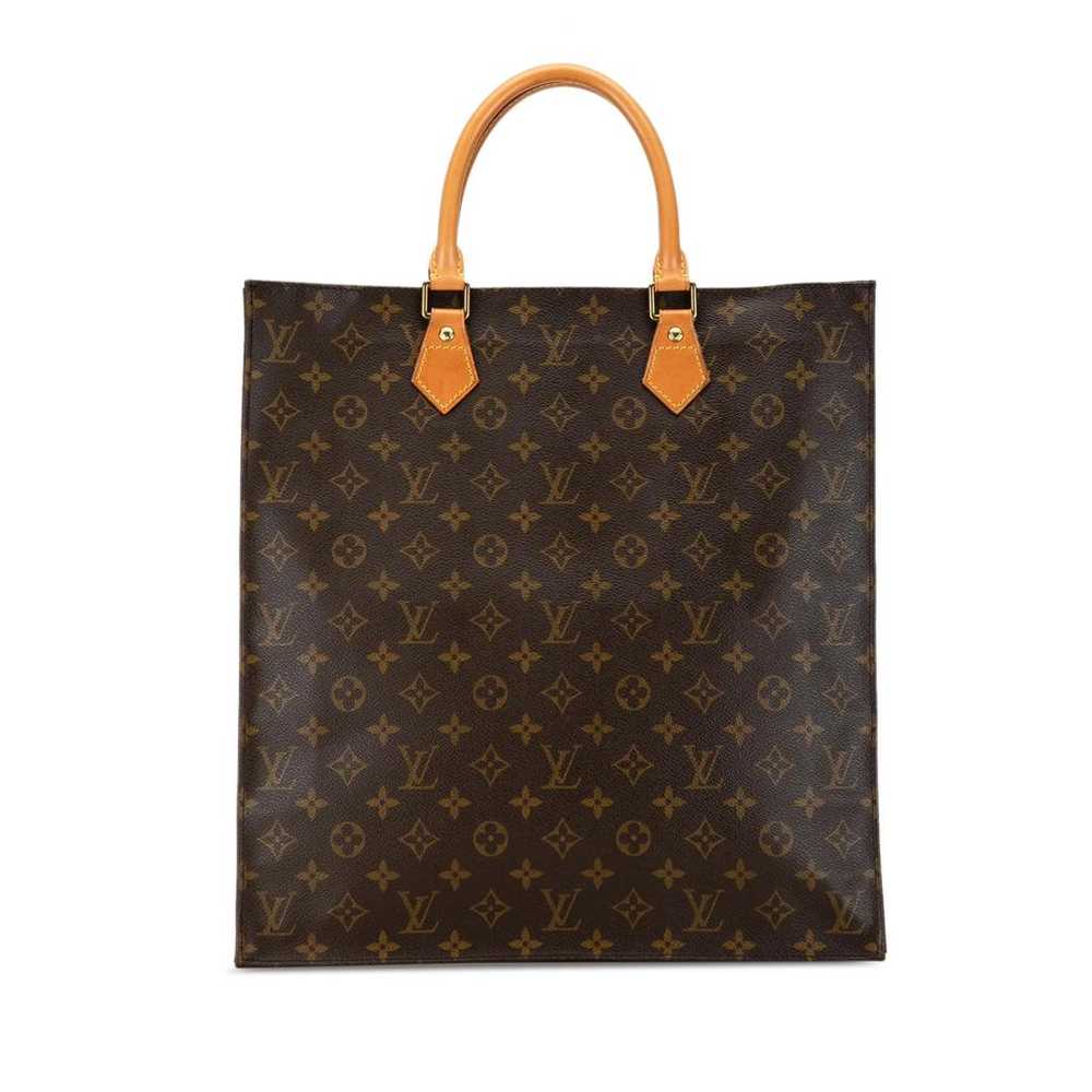 Louis Vuitton Plat leather tote - image 3