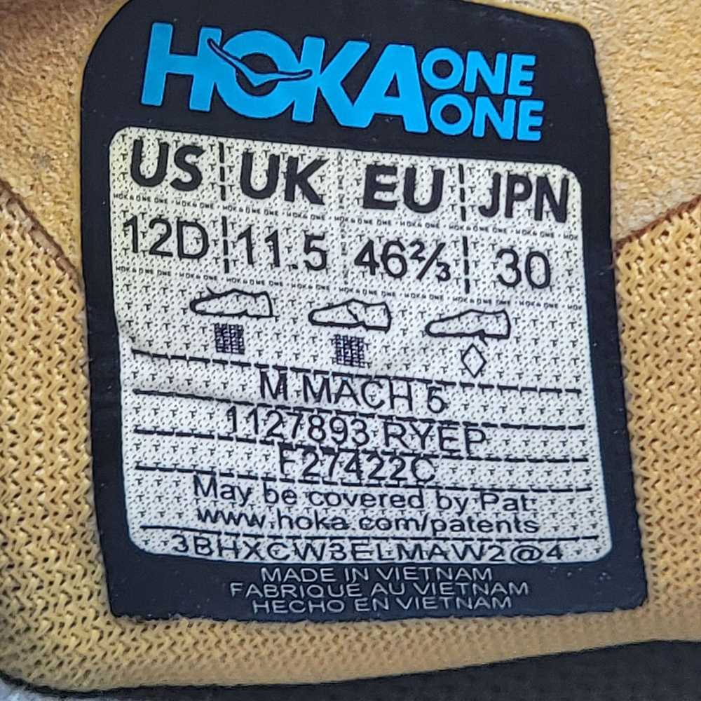 Hoka One One Hoka One One Mach 5 Mens 12 D Radian… - image 6