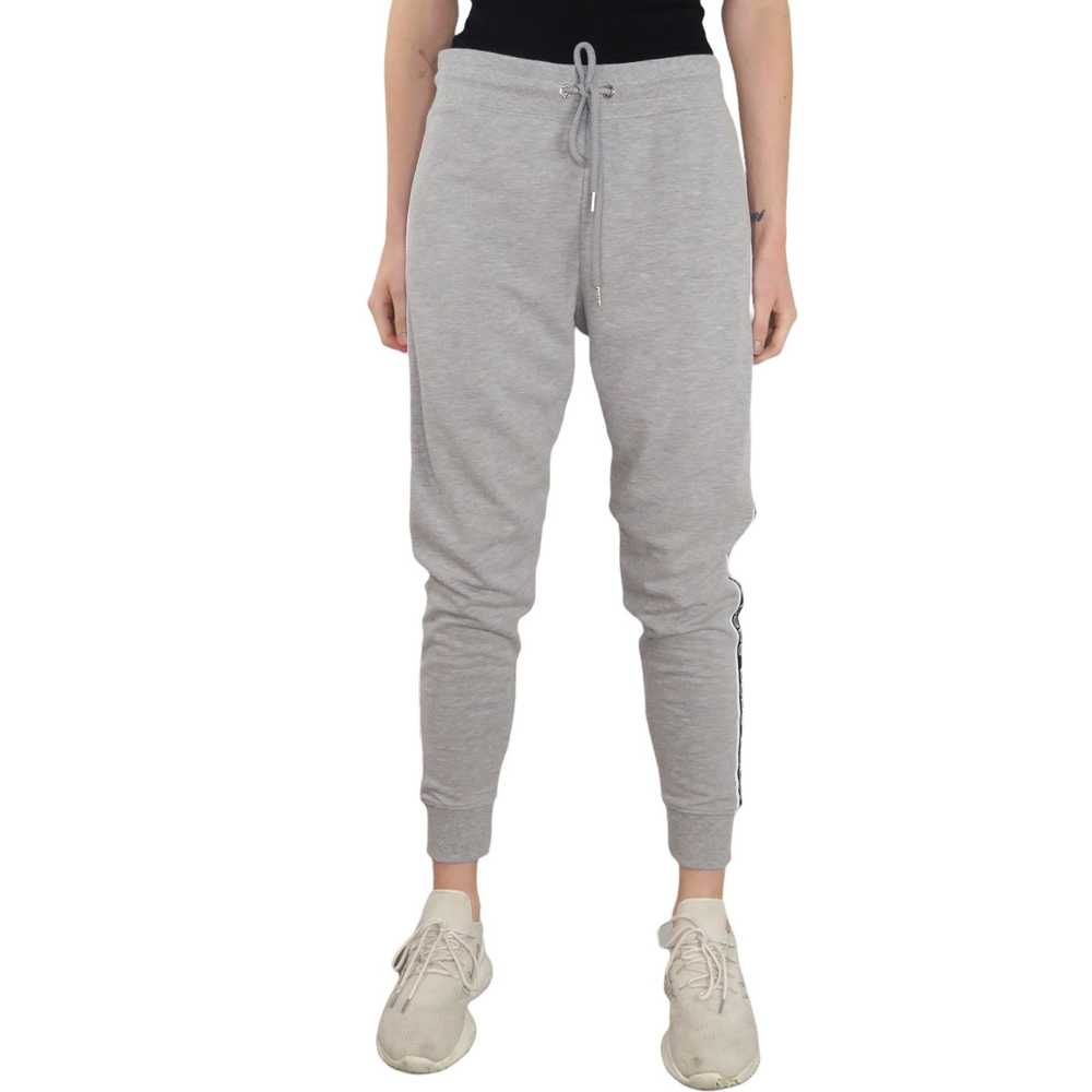 Bebe × Vintage Y2k Bebe Gray & Black Logo Jogger … - image 2