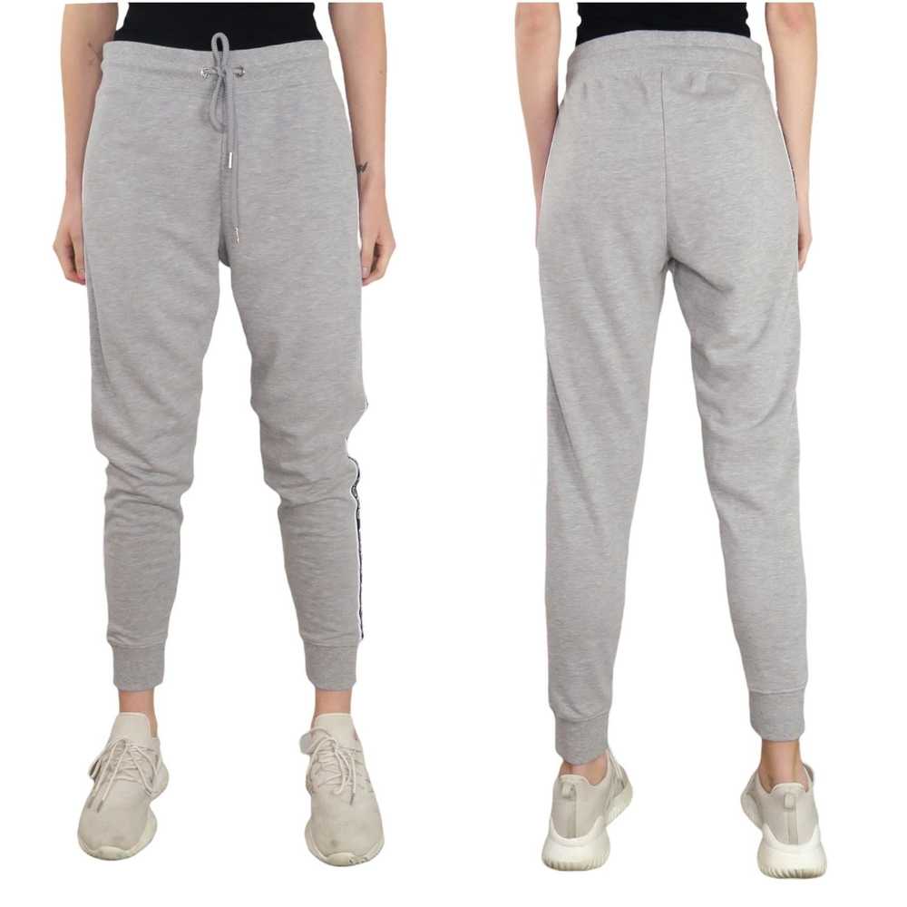 Bebe × Vintage Y2k Bebe Gray & Black Logo Jogger … - image 4