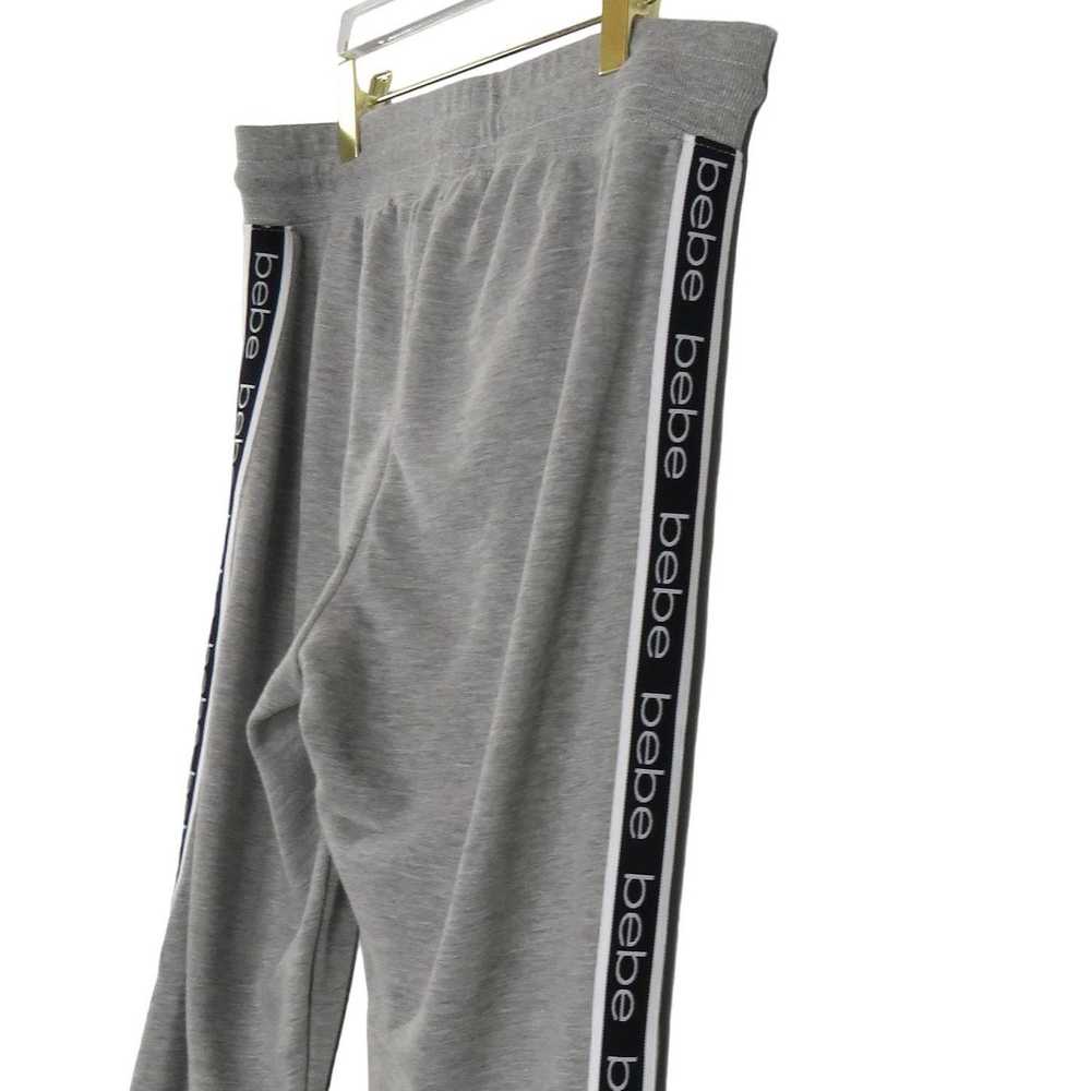 Bebe × Vintage Y2k Bebe Gray & Black Logo Jogger … - image 7