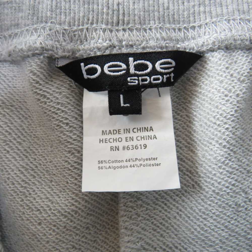 Bebe × Vintage Y2k Bebe Gray & Black Logo Jogger … - image 8