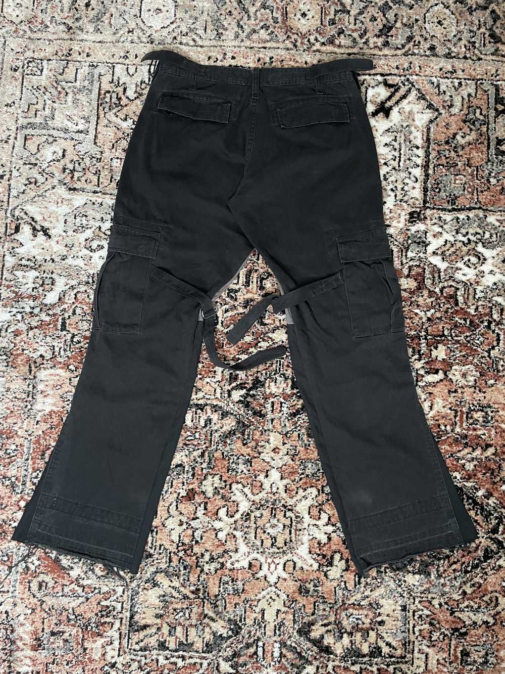 Vintage Kraftwork- flare cargo bondage pants(adju… - image 2