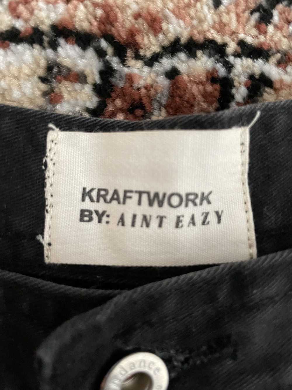 Vintage Kraftwork- flare cargo bondage pants(adju… - image 3