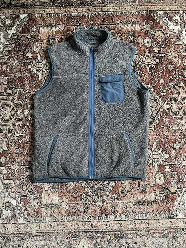 Vintage Southern Shirt - Gray/Blue Sherpa Vest