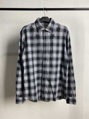 Givenchy Givenchy Star Print Check Shirt