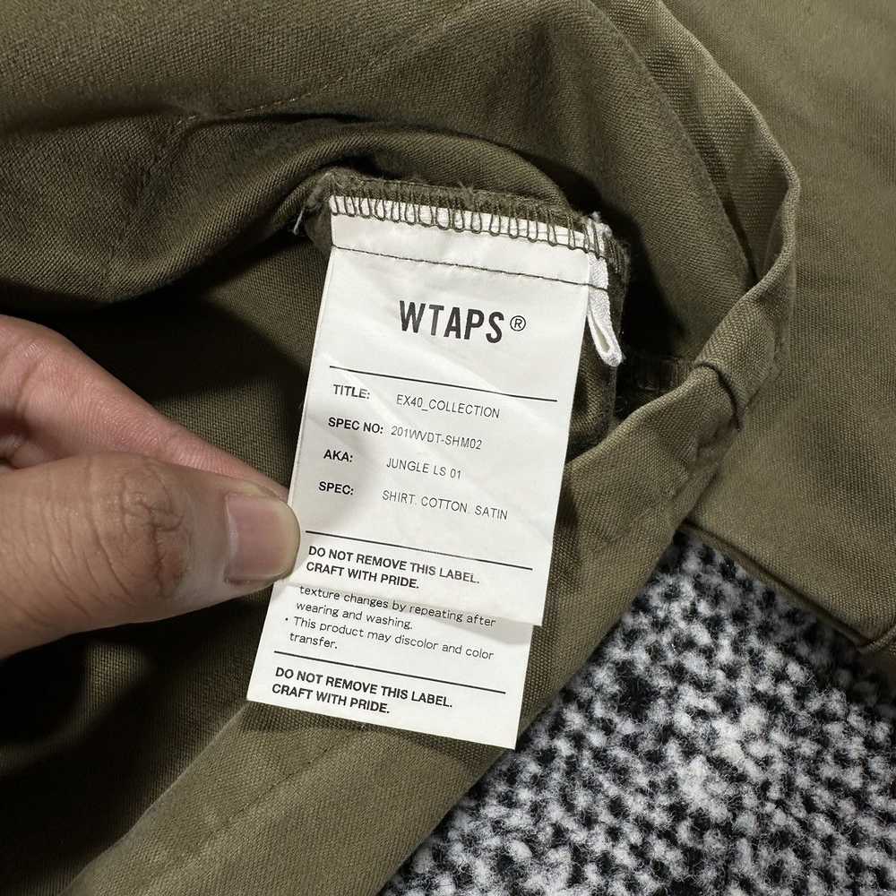 Wtaps WTAPS JUNGLE LS 01 SHIRT COTTON SATIN - image 7