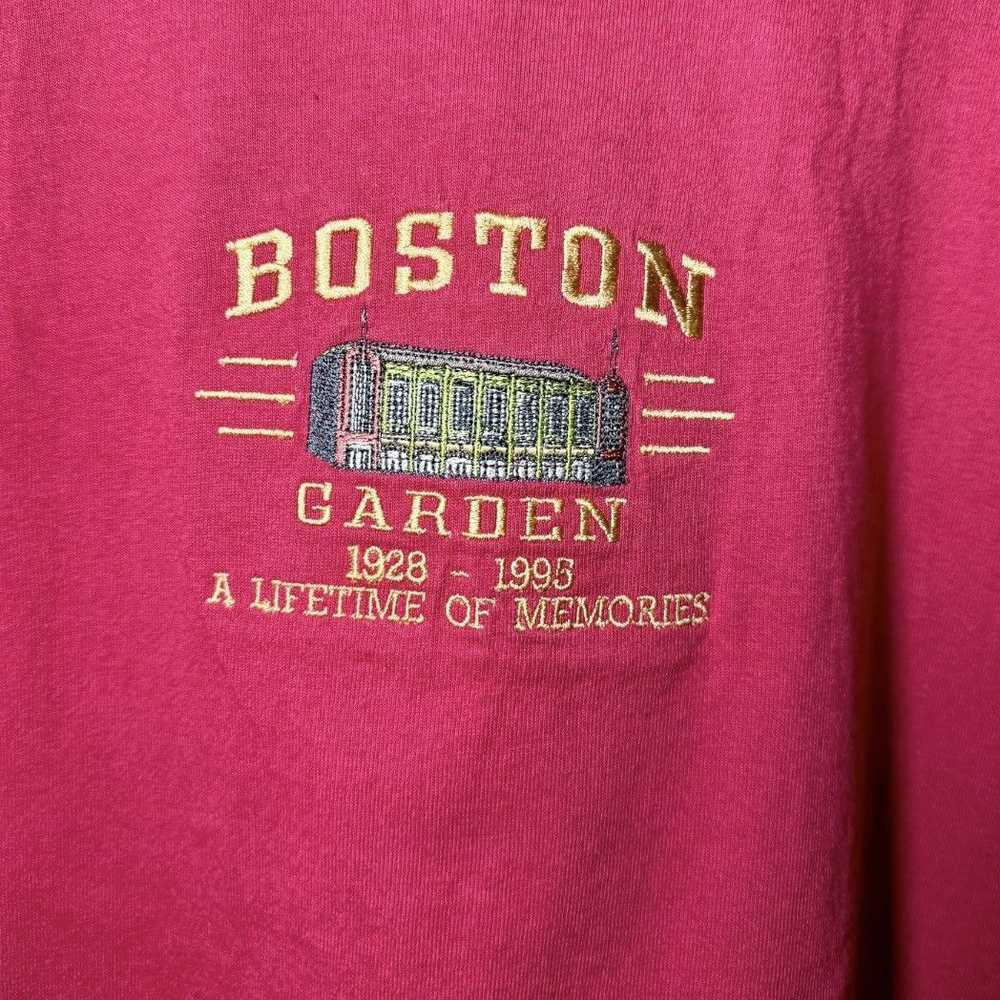 Vintage Vintage 90s Boston Garden 1928-1993 Embro… - image 2