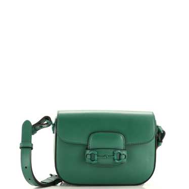 GUCCI Horsebit 1955 Shoulder Bag Leather Mini - image 1