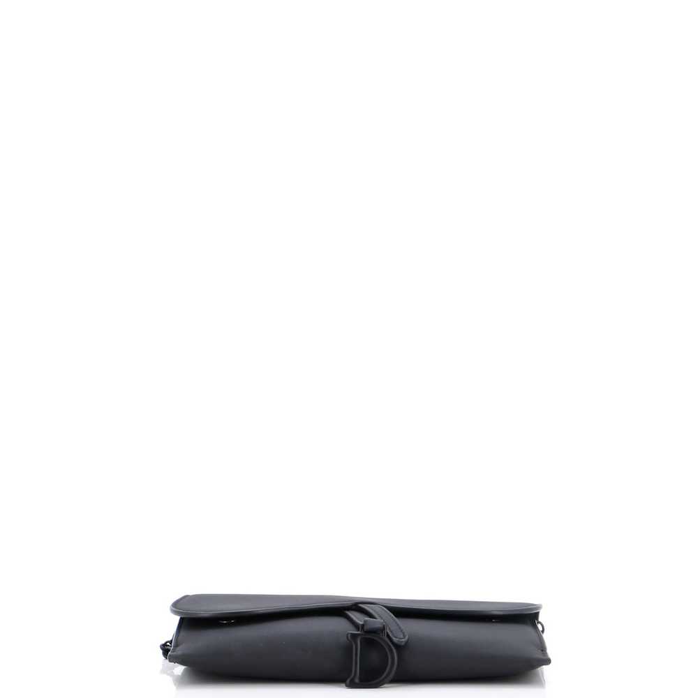 Christian Dior Ultra Matte Saddle Chain Wallet Le… - image 4