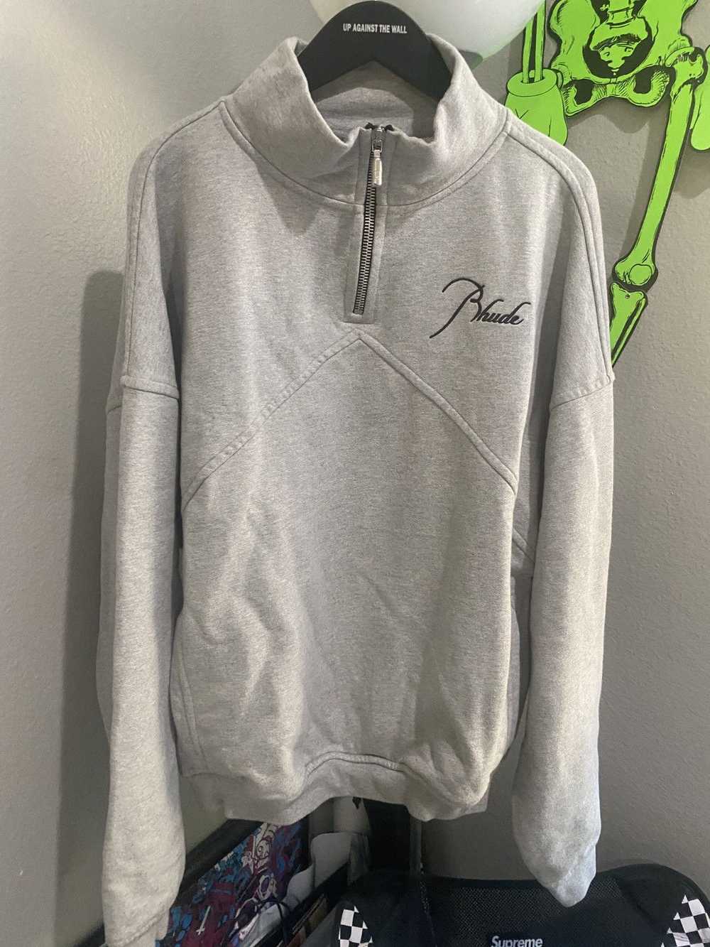 Rhude Rhude quarter zip sweatshirt - image 2