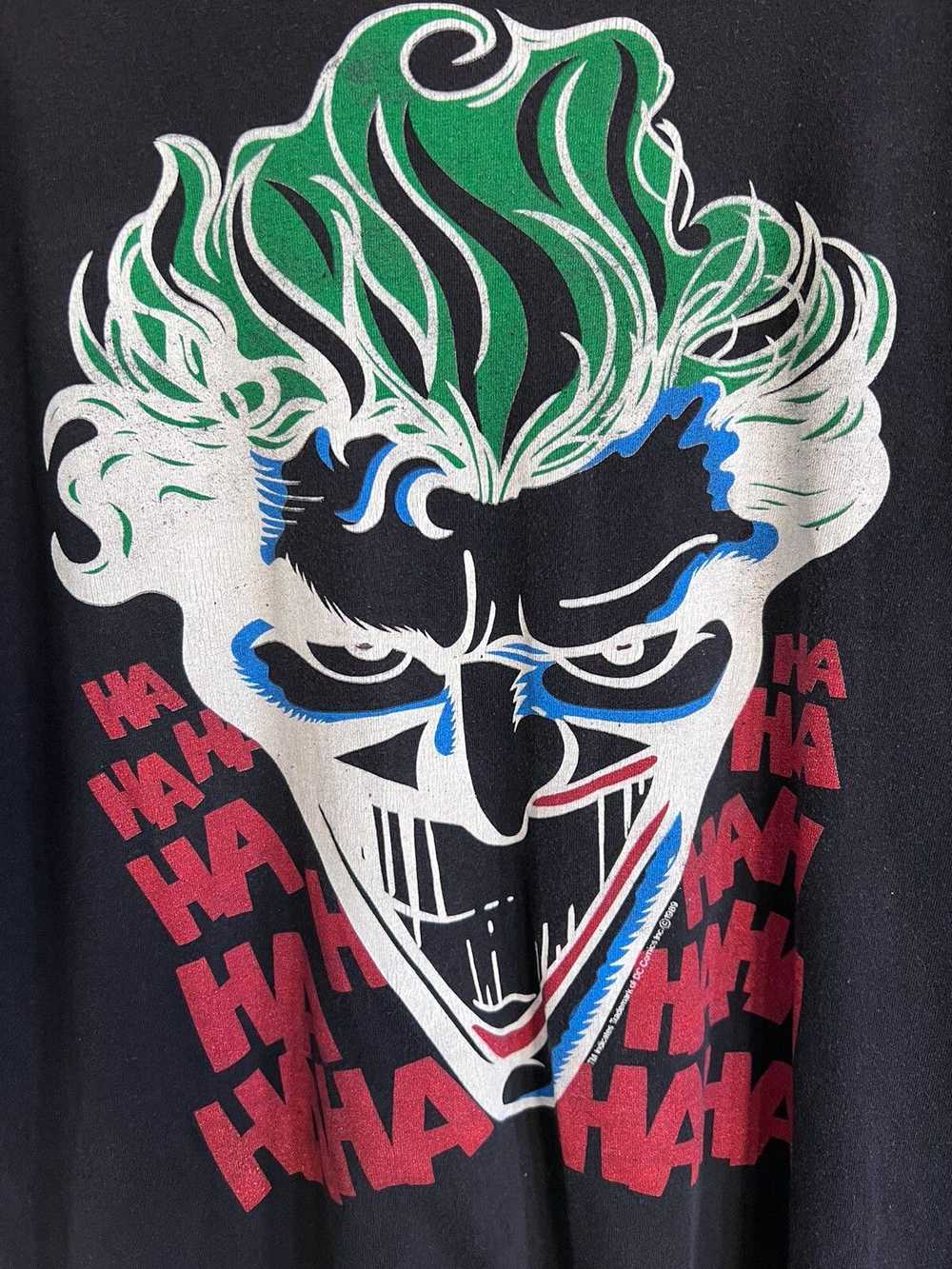 Vintage 1989 Joker Killing Joke t-shirt, M, Gotha… - image 2