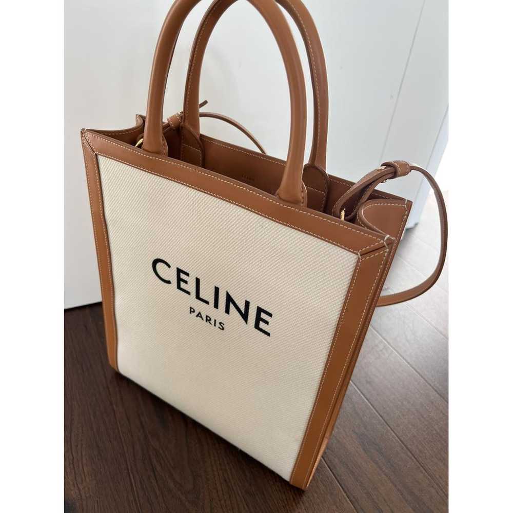 Celine Cabas Vertical cloth tote - image 2