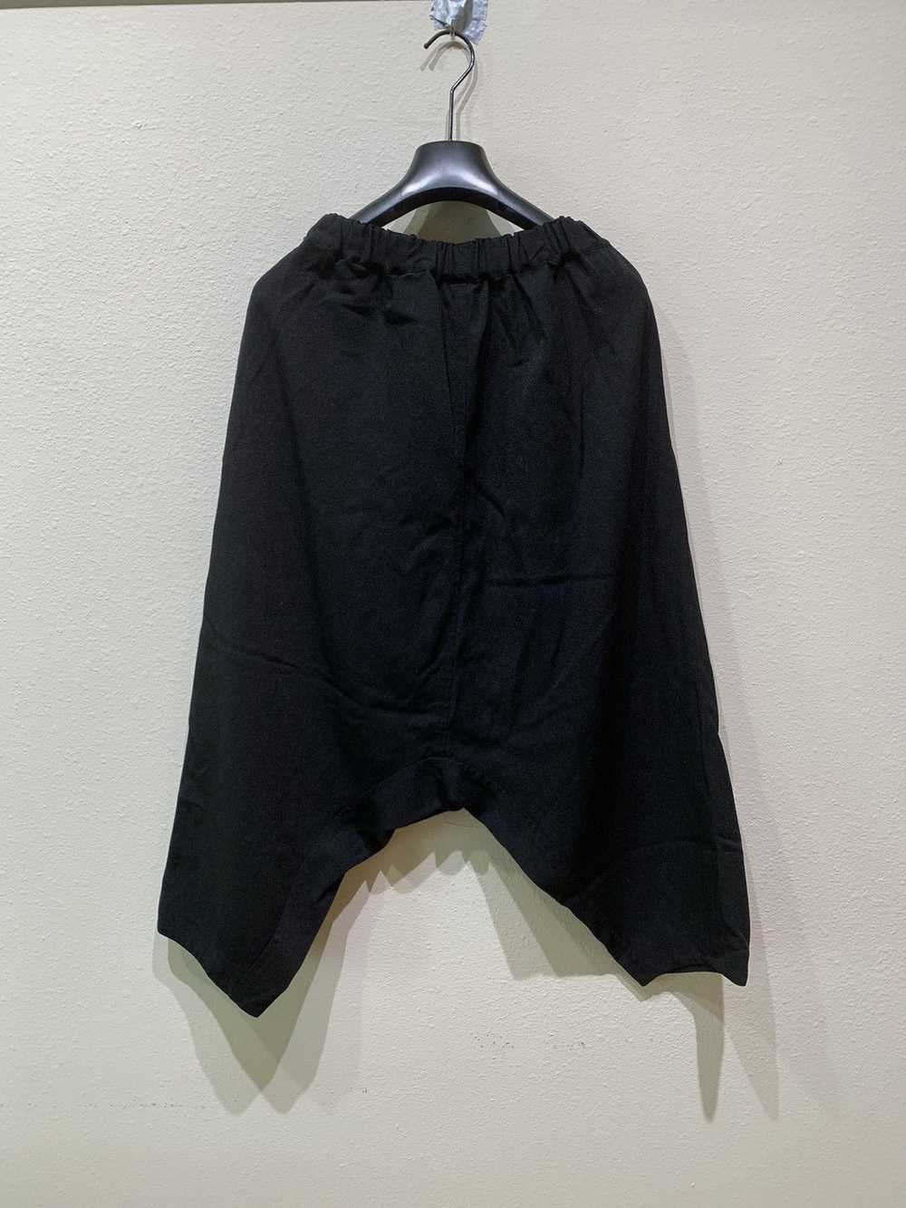 Comme des Garcons Black Dropped Crotch Pants - image 7