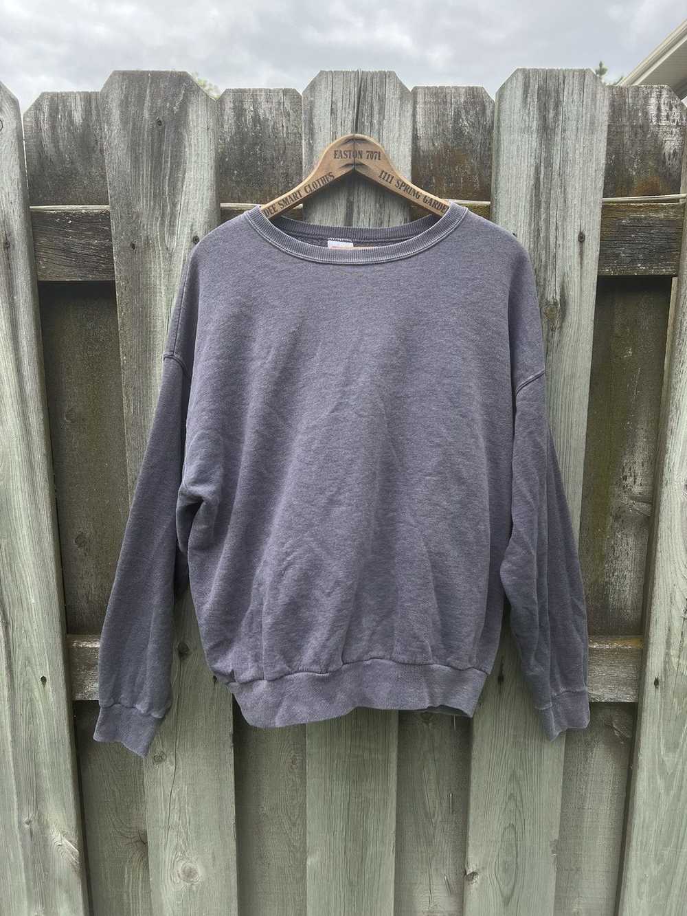 Vintage 1990s Hanes blank sweatshirt - image 1