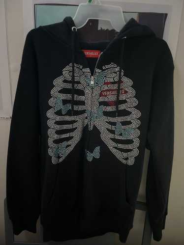 Versailles versailles butterfly skeleton hoodie