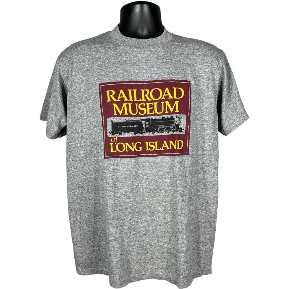 Jerzees Vintage Railroad Museum Long Island Tee - image 1