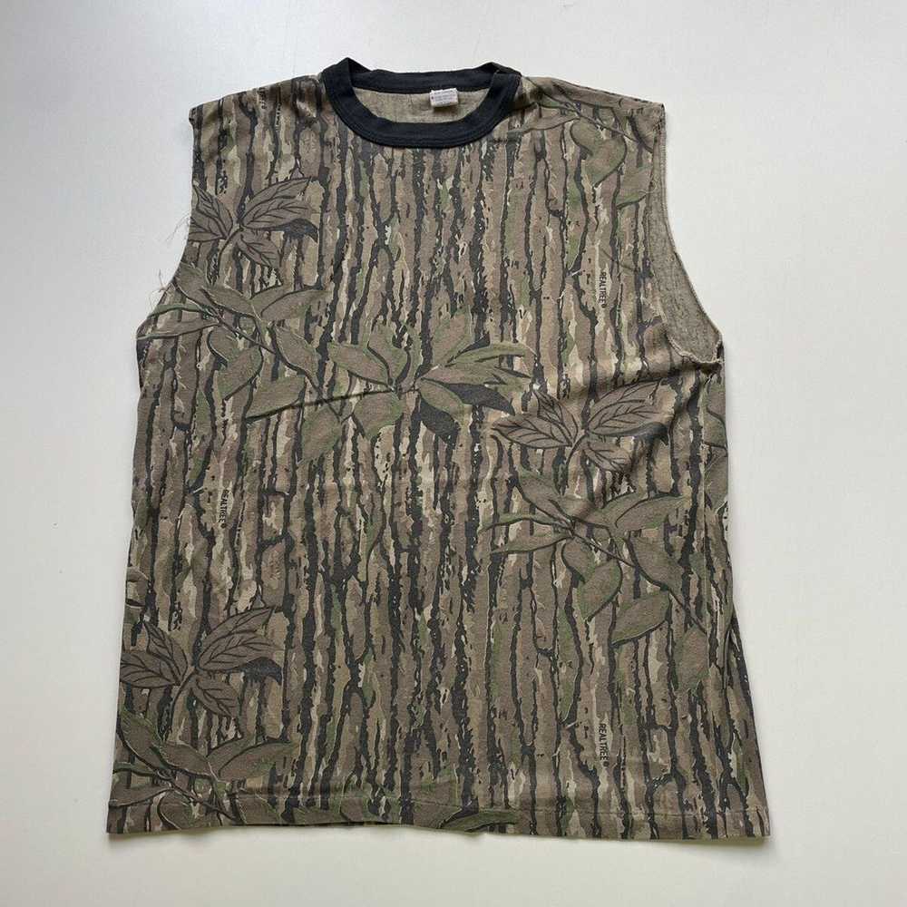 Camo × Made In Usa × Vintage Vintage 1990s Real T… - image 1