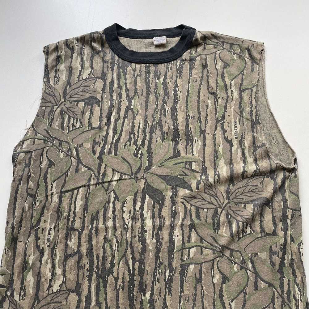 Camo × Made In Usa × Vintage Vintage 1990s Real T… - image 2