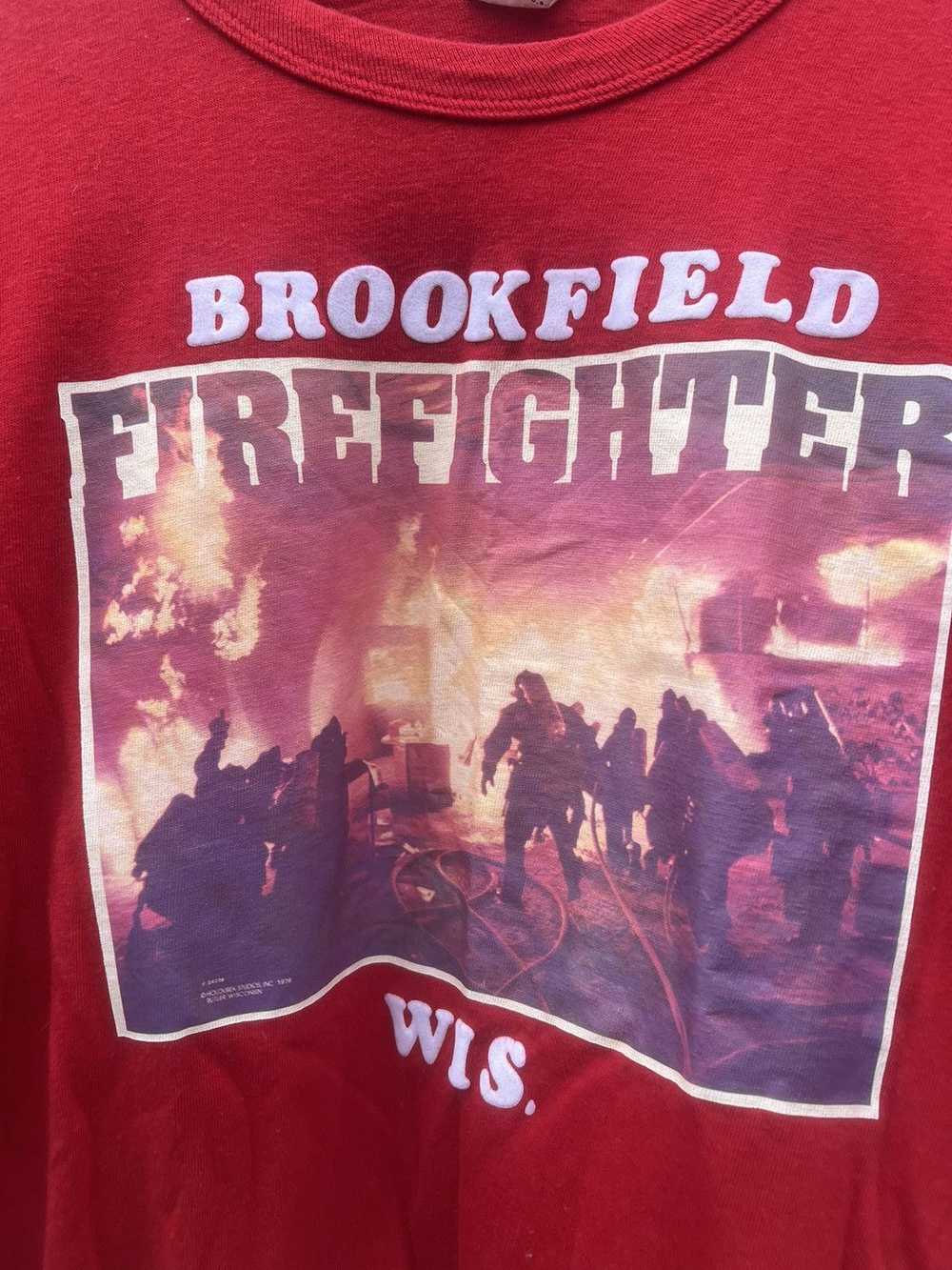 Vintage 1970s Brookfield Wisconsin Firefighter - image 2