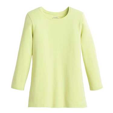 Chicos Chico's Collette 3/4-Sleeve Cotton Tee Siz… - image 1