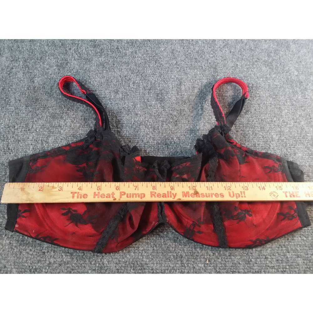 Other Cacique Bra Balconette Women Sz 44C Red Bla… - image 3