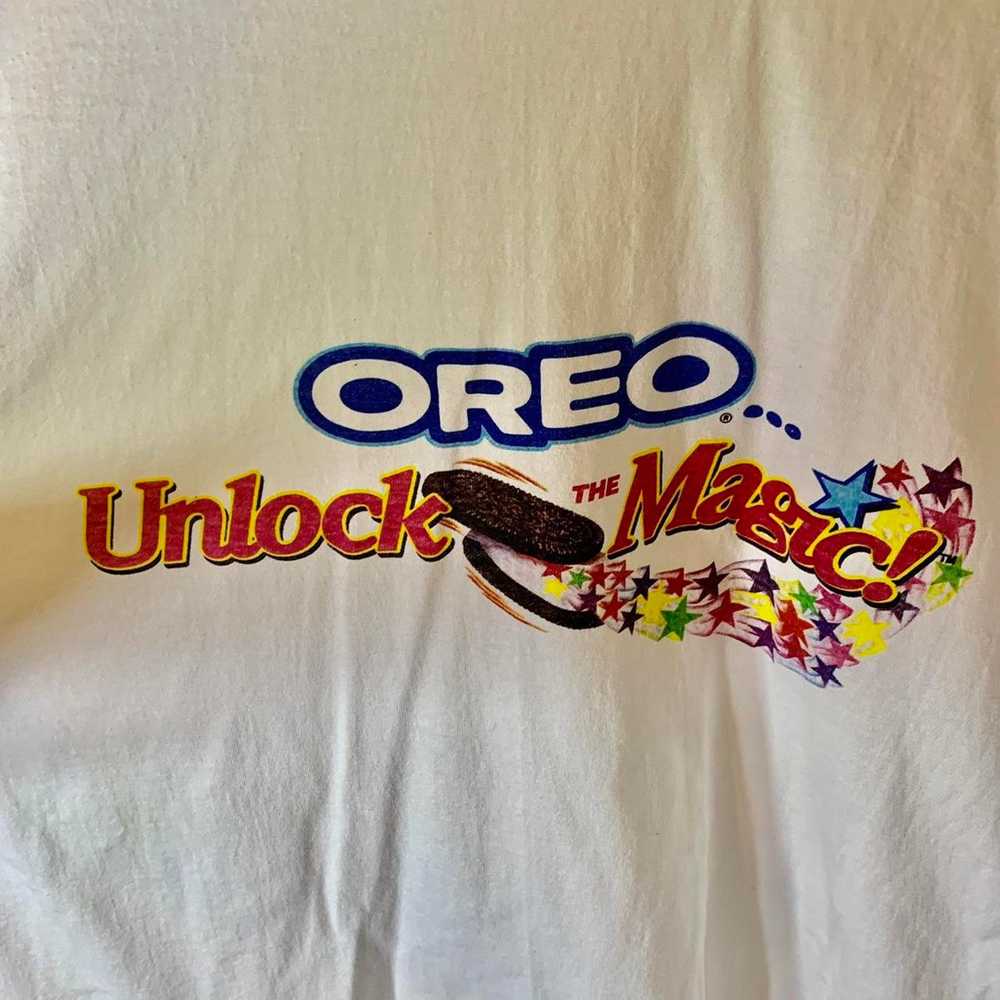 Hanes vintage 90’s OREO COOKIE CANDY UNLOCK THE M… - image 1