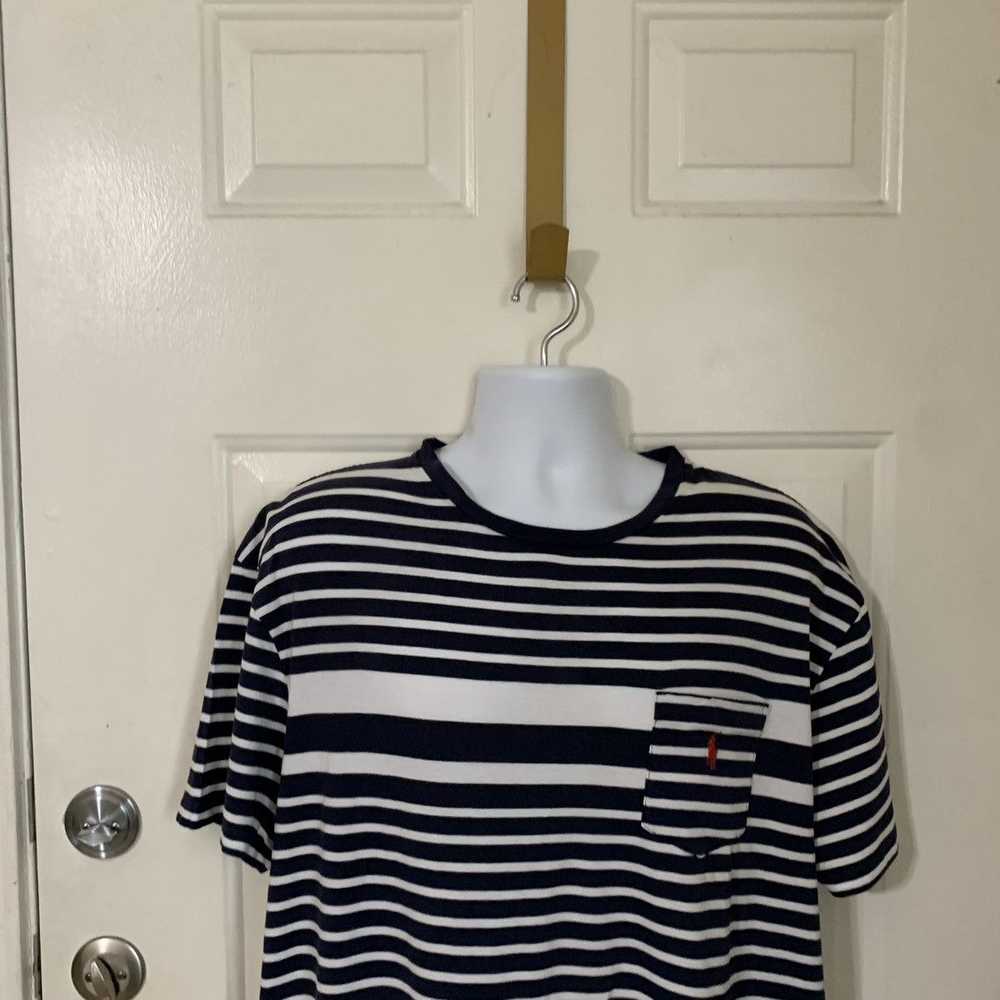 Polo Ralph Lauren Nautical Striped SS 1 pocket te… - image 2