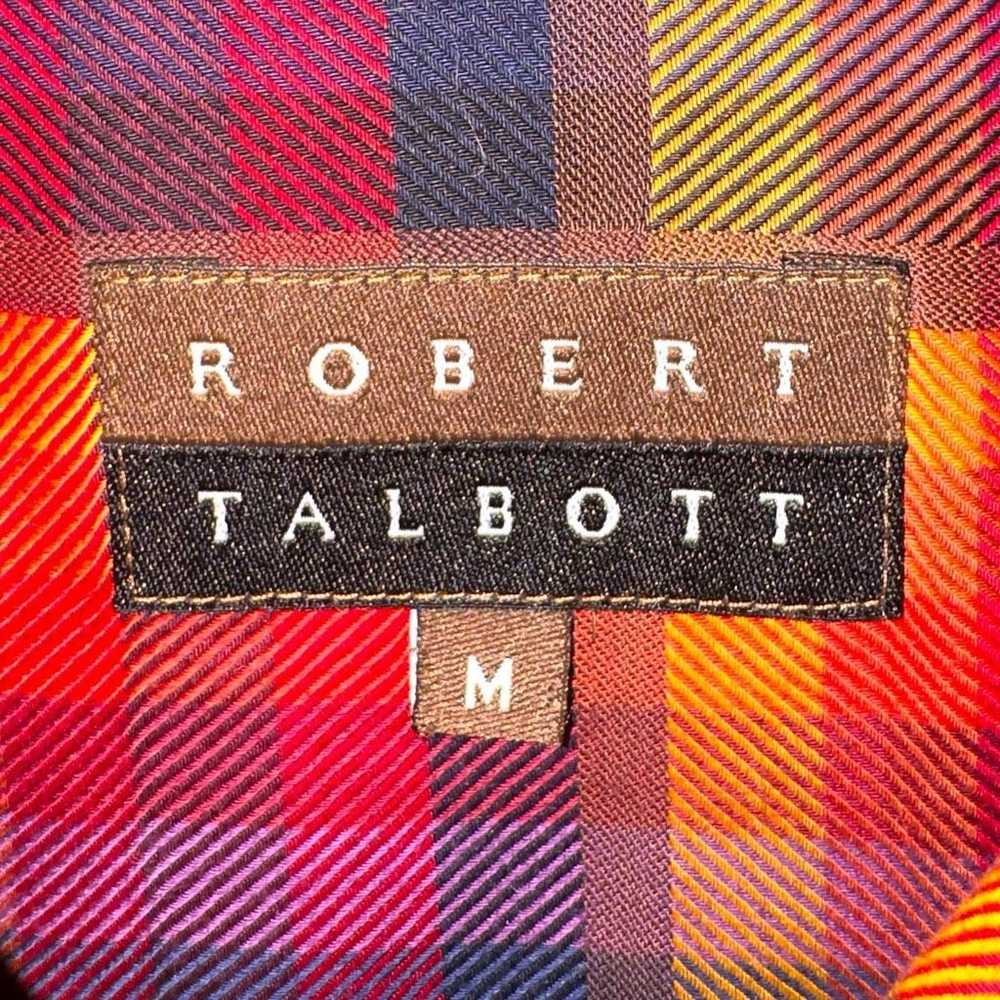 Robert Talbott Robert Talbott Red & Orange Check … - image 2