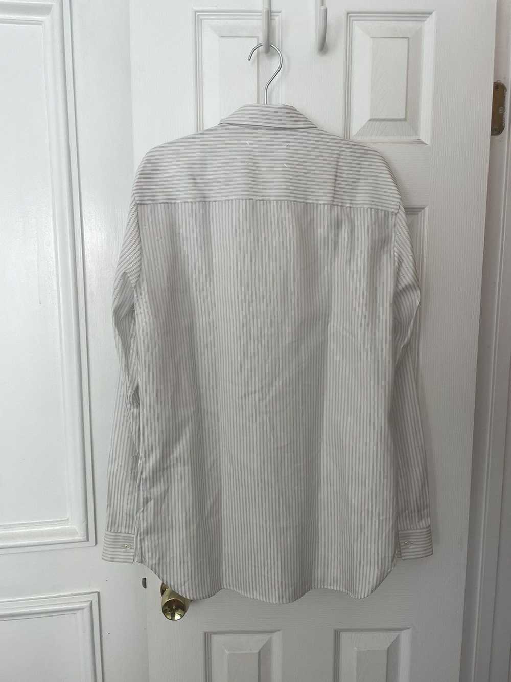 Maison Margiela Maison Margiela White Striped Dre… - image 4