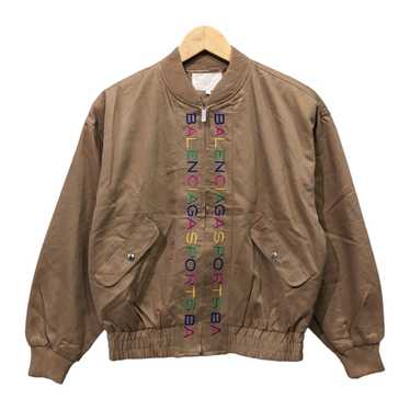 Balenciaga Balenciaga Rainbow Embroidered Bomber … - image 1