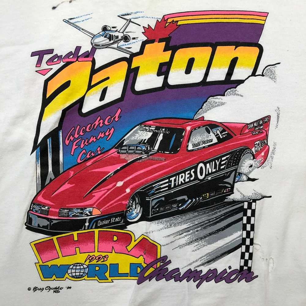 NASCAR × Racing × Vintage Vintage 1994 Todd Paton… - image 2