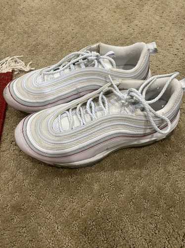 Nike Baby Blue and Light Red AirMax 97