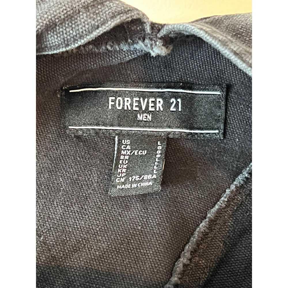 Forever 21 Forever 21 Black Denim Overalls Mens L - image 2