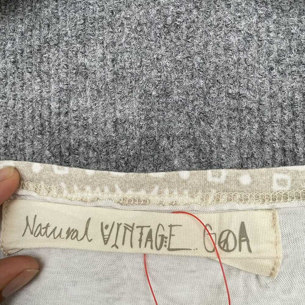 Japanese Brand Natural Vintage GOA Art Motive T S… - image 3