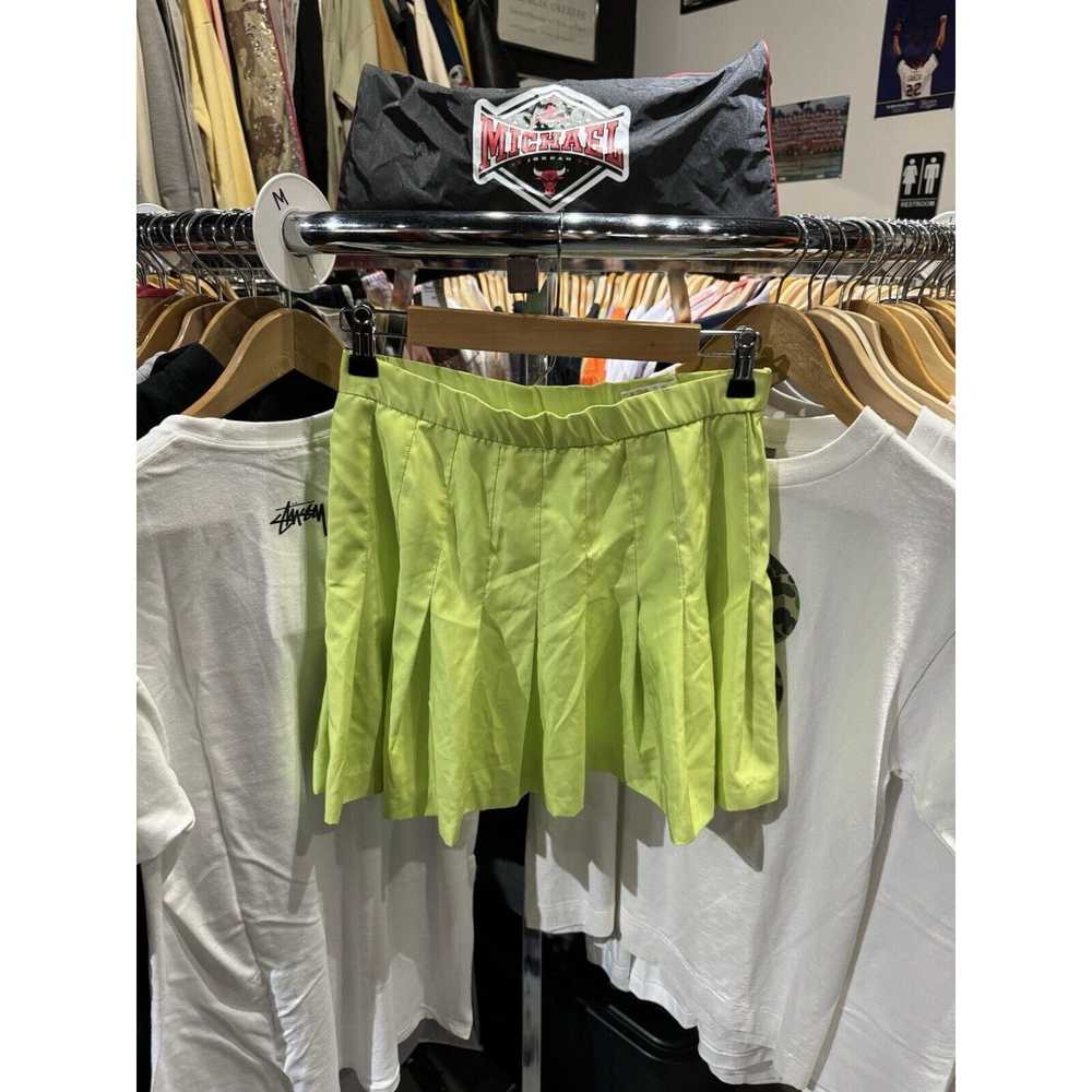 Other VTG 90s L54 USA Made Neon Green Pleated Ten… - image 1