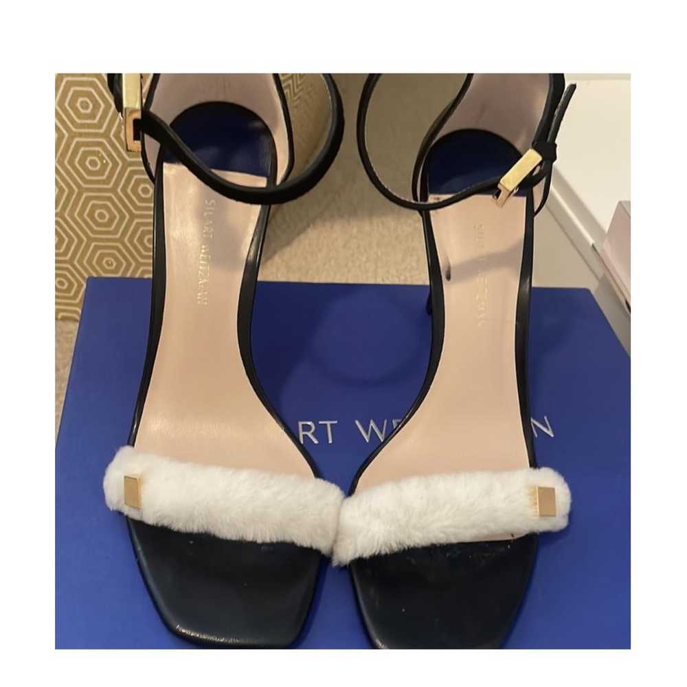 Stuart Weitzman Faux fur heels - image 2