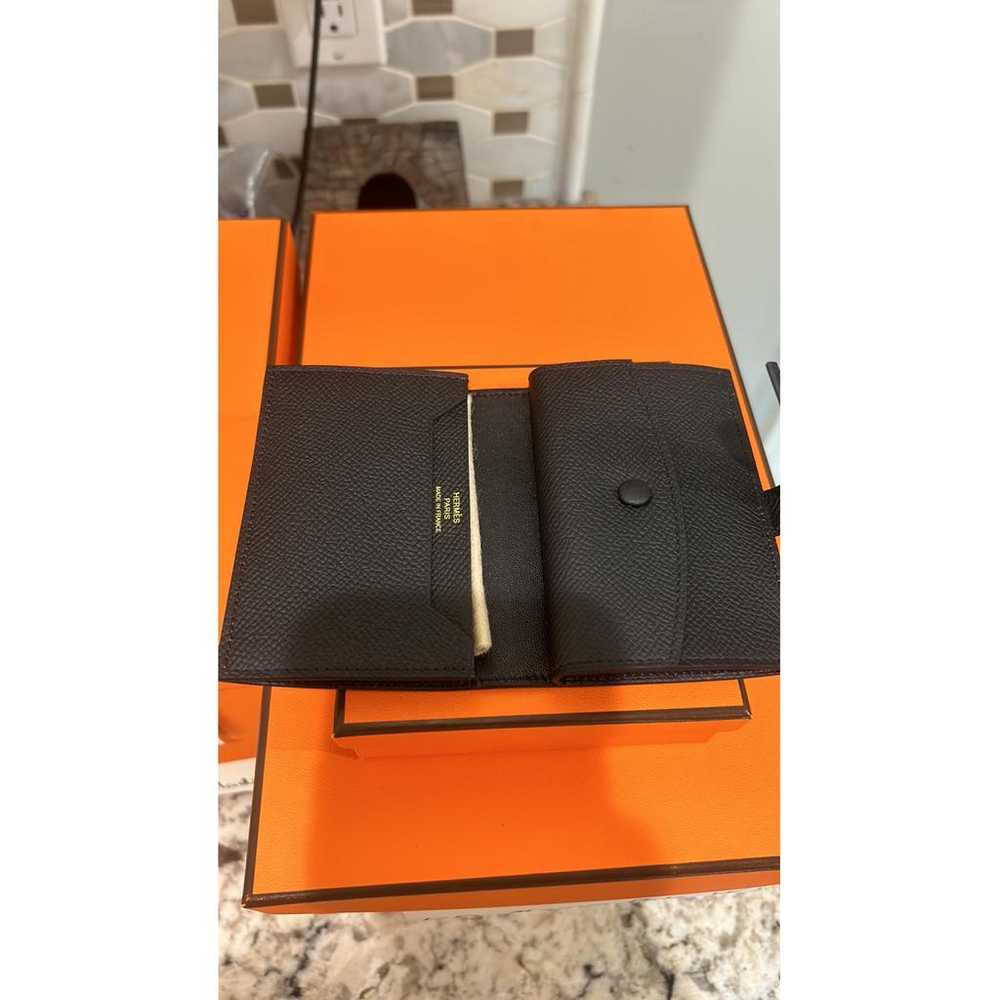 Hermès Béarn leather wallet - image 4