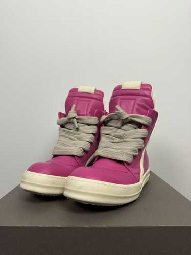 Rick Owens SS23 ‘EDFU’ Hot Pink Jumbo Lace Geobas… - image 1