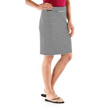 Toad and Co Toad & Co Striped Paseo Skirt Size S B